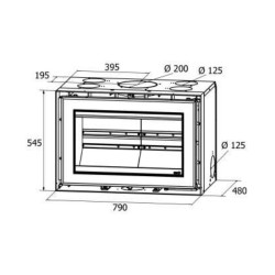 VISTA 80 8.1KW - Recuperador de Calor - ADF