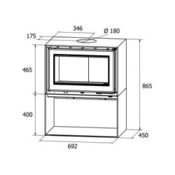 LINEA 70L 8.1KW - Salamandra - ADF