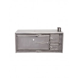 ME23 - Stainless Wood Stove - METLOR