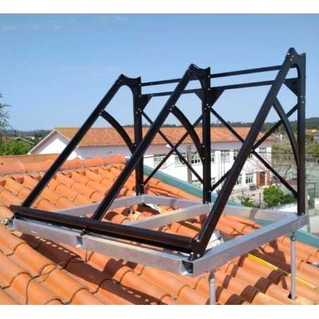 SE-T240E - TERMOSSIFÃO TUBOS DE VÁCUO 240 LITROS - SOLENERGY