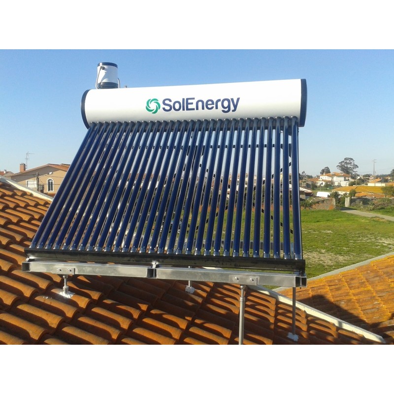 SE-T360E - TERMOSIFÃO TUBOS DE VÁCUO 300 LITROS - SOLENERGY