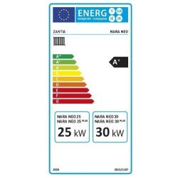 NARA NEO PLUS 30KW - Caldeira a Pellets - ZANTIA