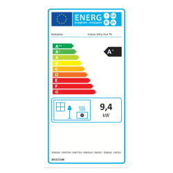 URANO VITRO ECO 70 9.4KW - Recuperador de calor ar - SOLZAIMA