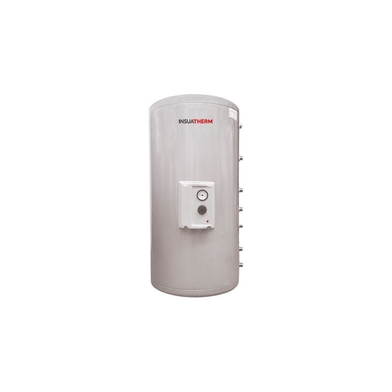 Termoacumulador 200L inox 444 1 serpentina - INSUATHERM