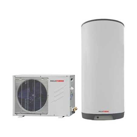 Bomba calor AQS split Insuatherm AquaOne 300L inox 1 serpentina