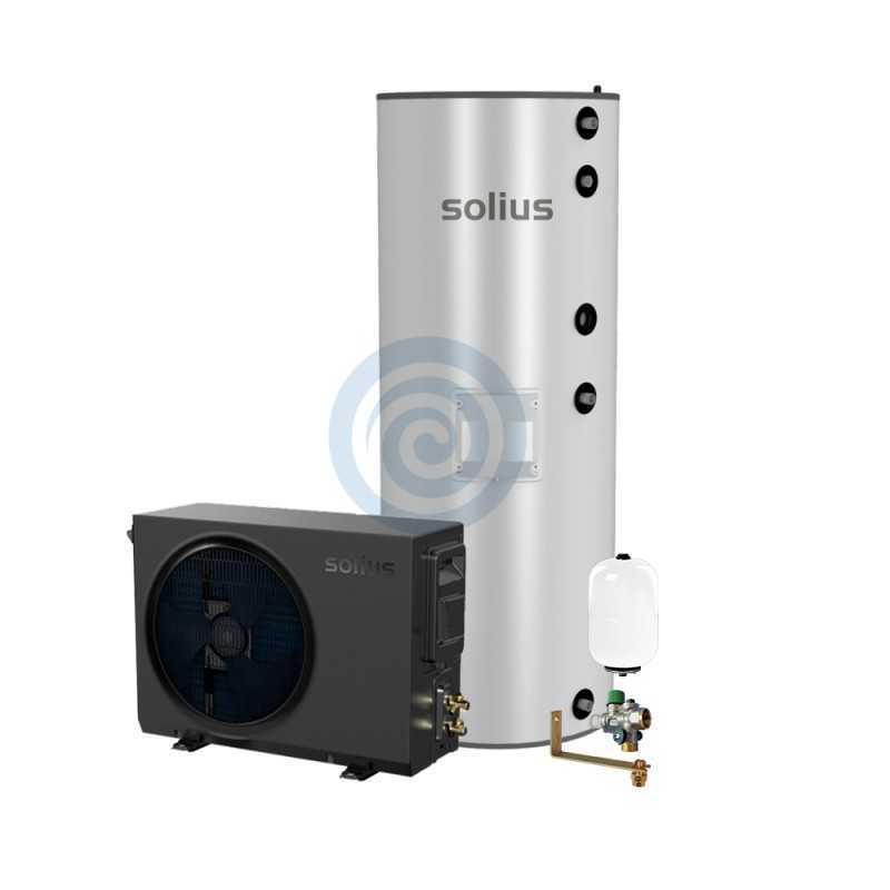 ECOTANK SPLIT 500 LITROS - Bomba de Calor Split - SOLIUS