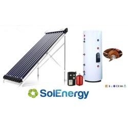 SE300CF - TERMOSIFÃO TUBOS DE VÁCUO 200 LITROS - SOLENERGY