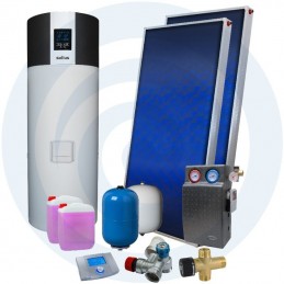 ECOTANK SUPER 300L + SUPERSOL - Heat pump kit + Solar - Heat pump kit + Solar SOLIUS