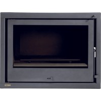WOOD STOVE INSERT WITH VENTILATION